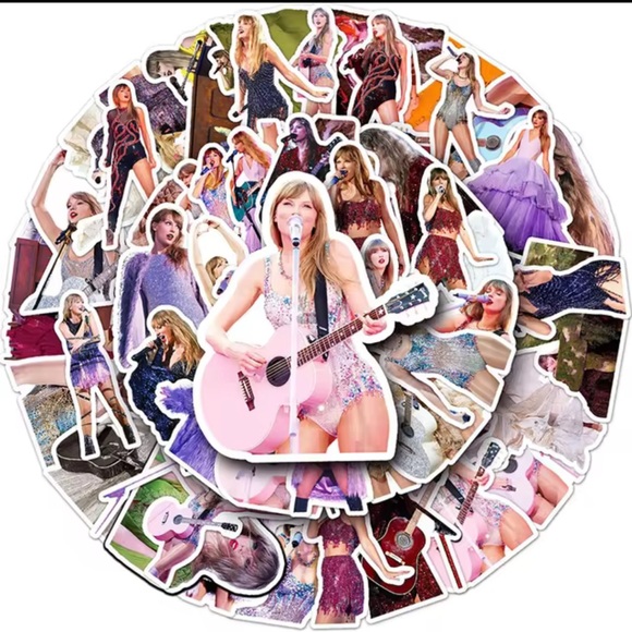 Taylor Swift The Eras Tour Stickers (50pcs) - Picture 2 of 4